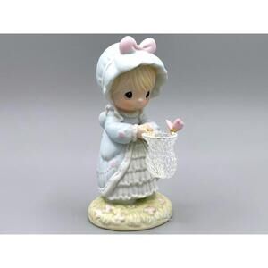 Precious Moments Girl with Butterfly Net